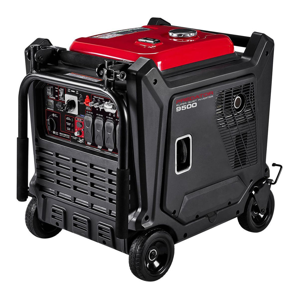 PREDATOR 9500 Watt SUPER QUIET Inverter Generator with CO SECURE Technology, EPA F832