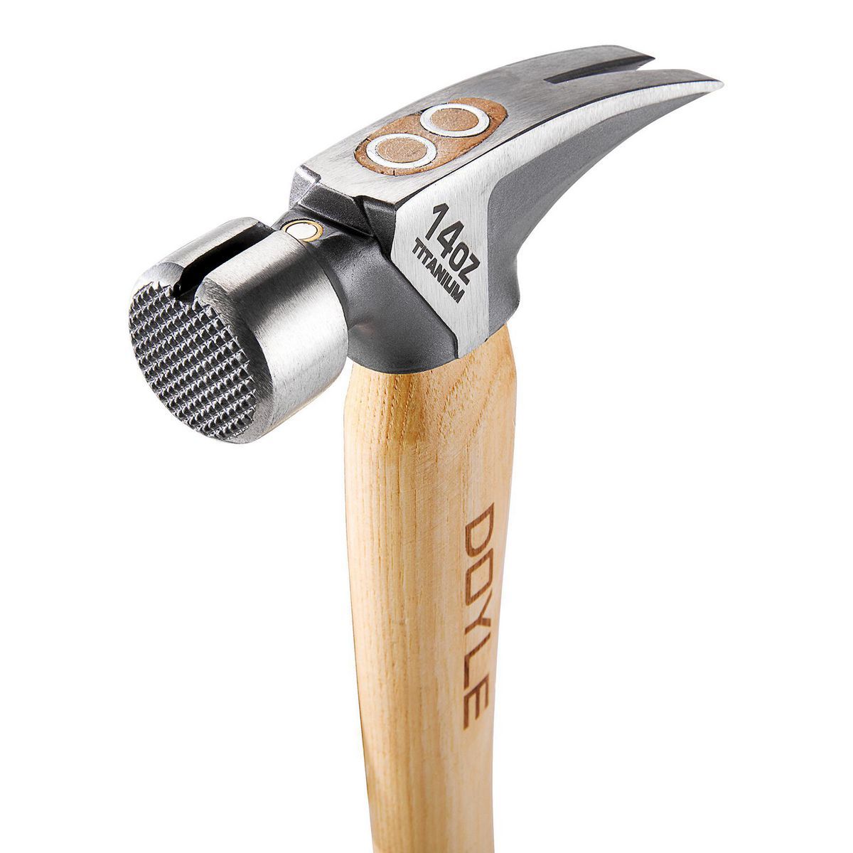 DOYLE 14 oz. Titanium Milled-Face Framing Hammer K839344