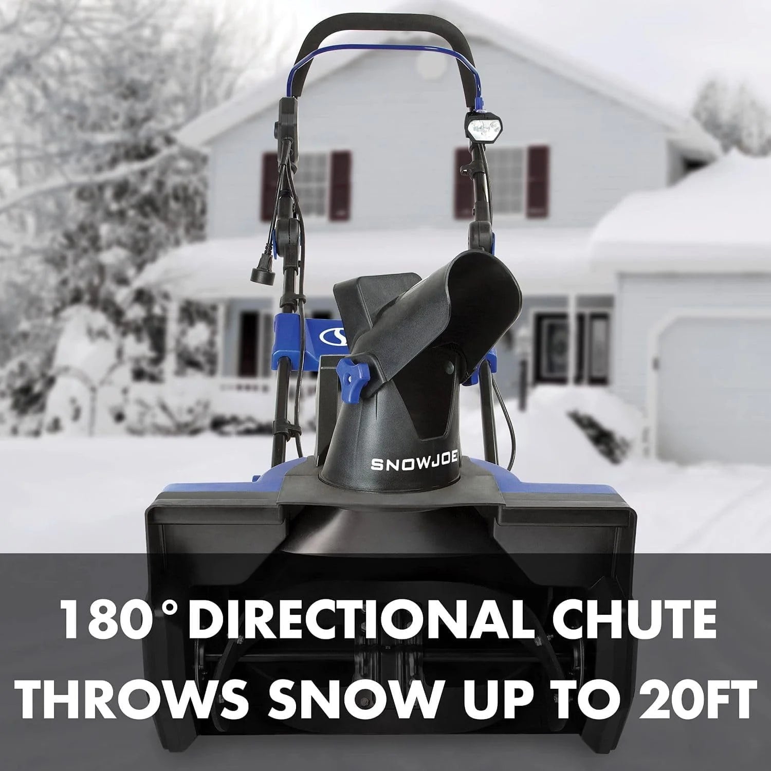 Snow Joe 21-inch Electric Single-Stage Snow Blower, 15-Amp S21696