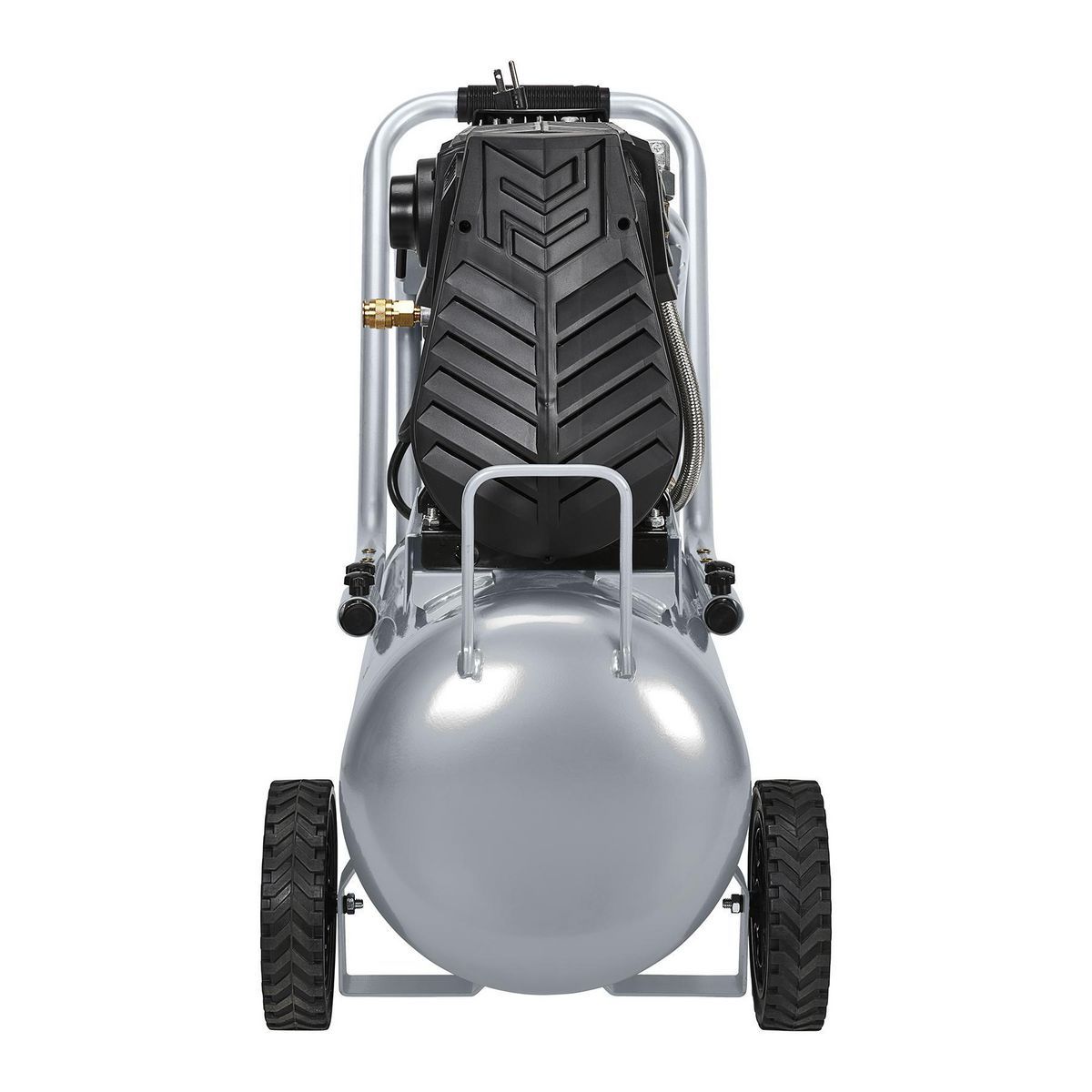 FORTRESS 10 Gallon 175 PSI Ultra Quiet Oil-Free Horizontal Air Compressor T987
