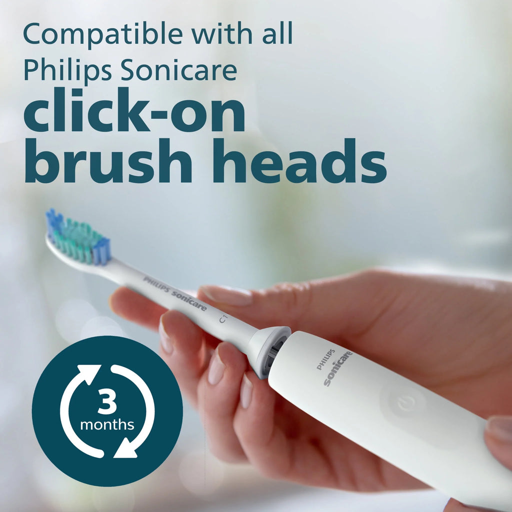 Philips Sonicare 3100 Rechargeable Electric Toothbrush with Pressure Sensor, White U255