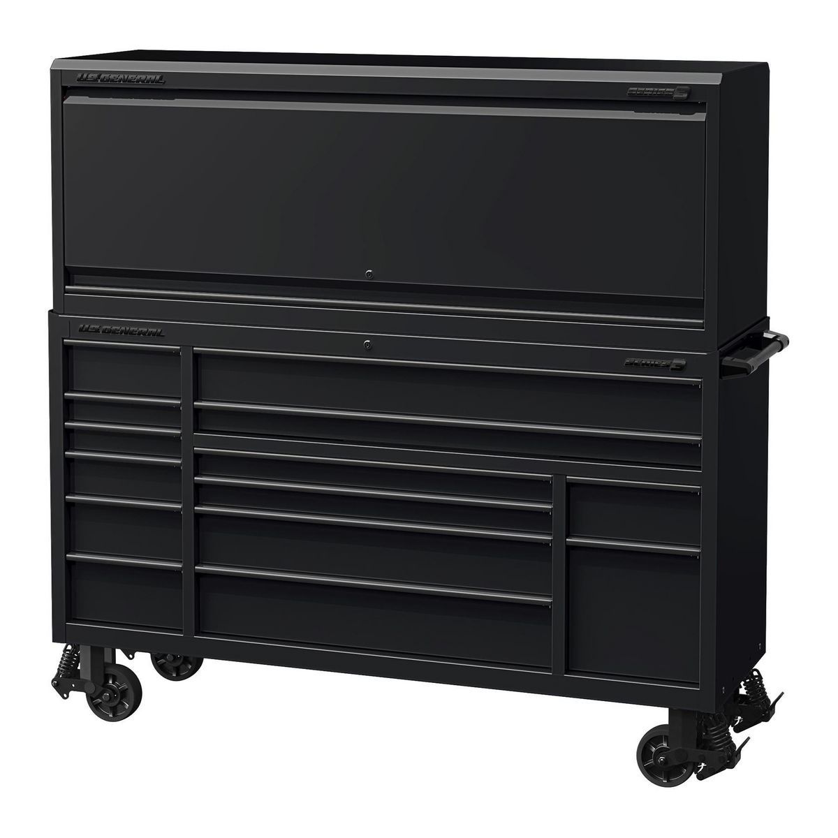 U.S. General 72 in. Triple-Bank Roll Cab, Series 3, Slate Gray V981709