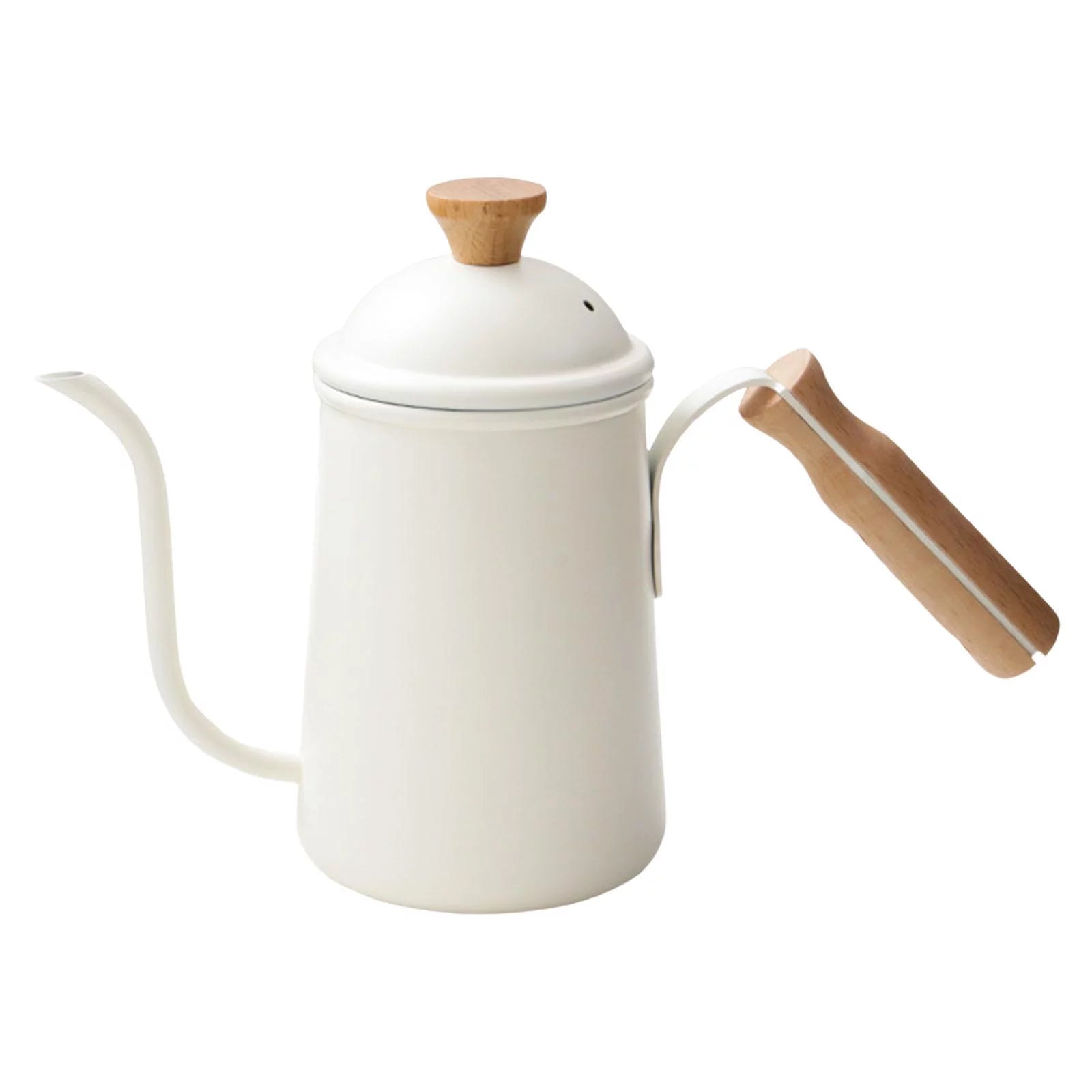 Stainless Steel Gooseneck Kettle Coffee Pot Hand Coffee Maker Drip Kettle Coffee Beige