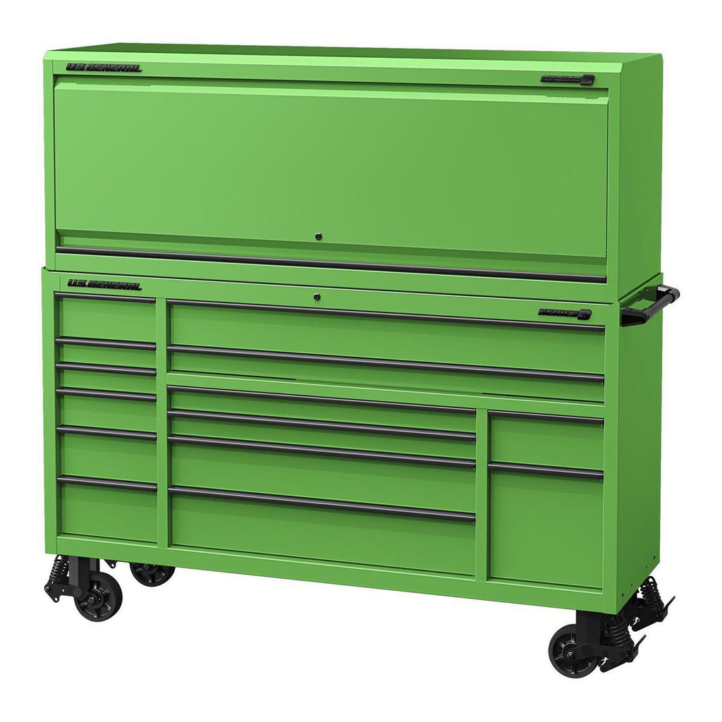 U.S. General 72 in. Triple-Bank Roll Cab, Series 3, Slate Gray V981709