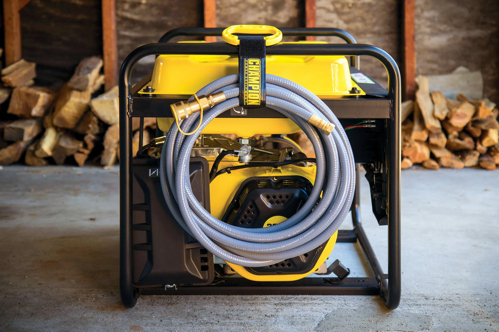 Champion Power Equipment 8000-Watt Tri-Fuel Portable Generator with Electric Start X701742