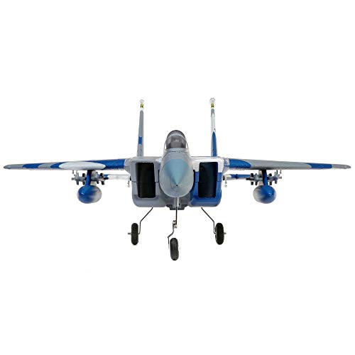 E-flite RC Airplane F-15 64mm BNF Basic with AS3X and Safe Select J73516