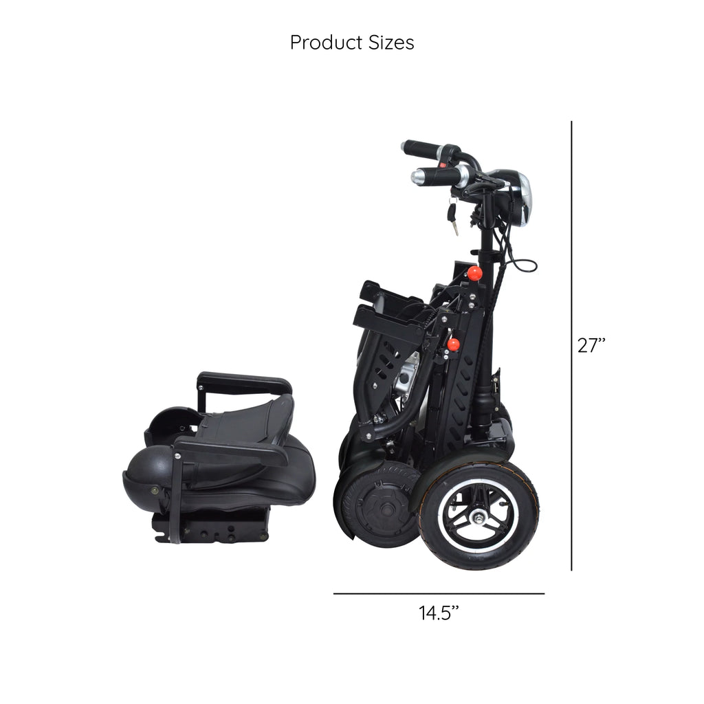 Compact Electric Scooter for Adults with Adjustable Seat and Armrests N441
