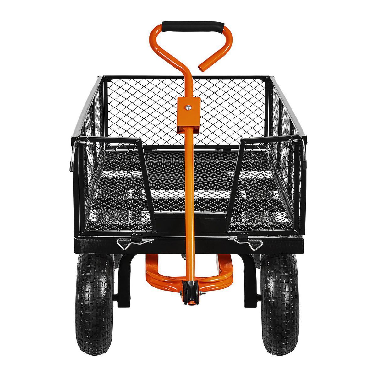 Steel Utility Cart 1200 lb Capacity with Removable Sides R5280