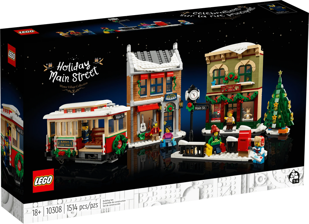 LEGO Holiday Main Street Building Set 10308 Christmas Village Kit O176521