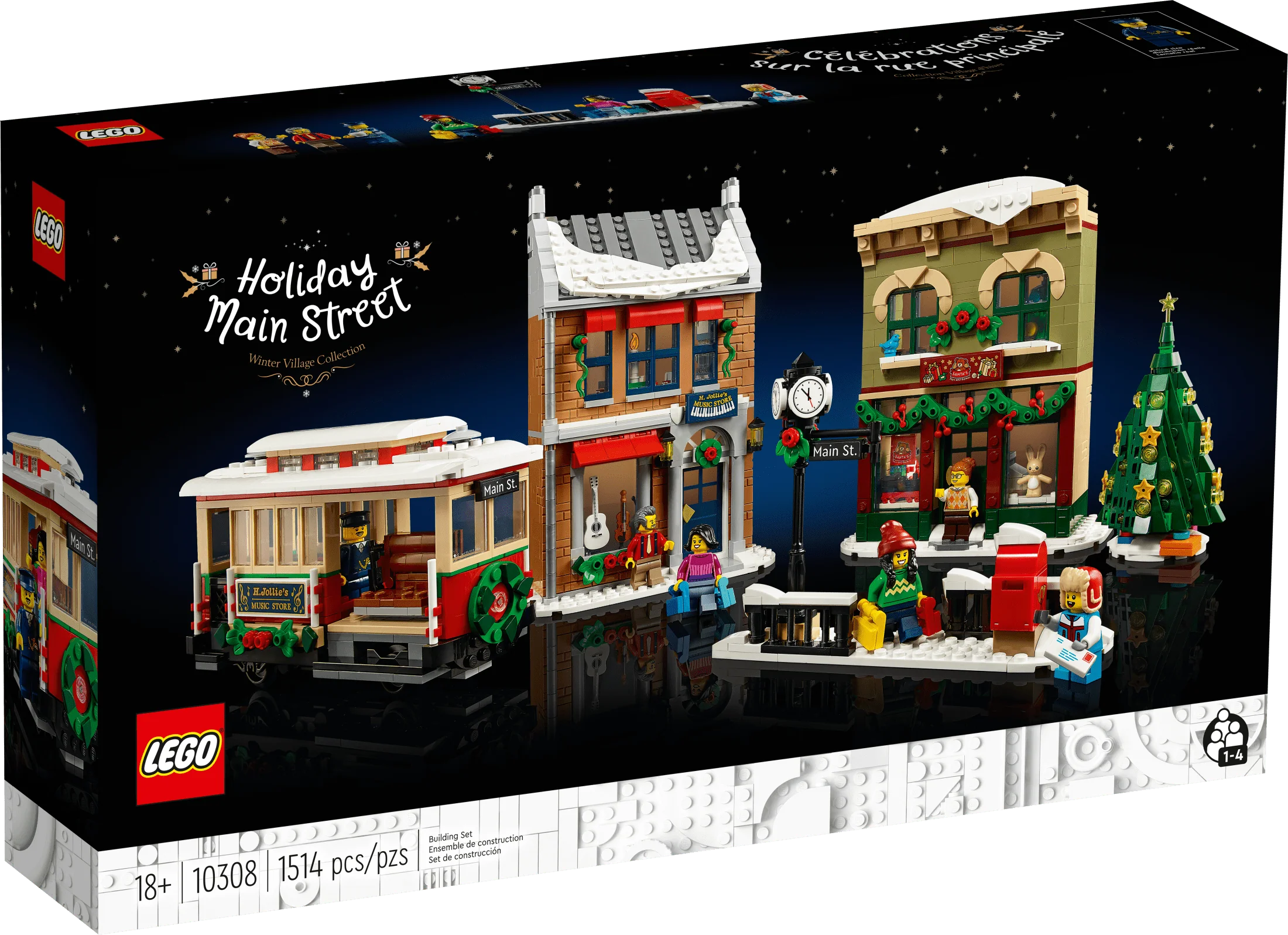 LEGO Holiday Main Street Building Set 10308 Christmas Village Kit O176521