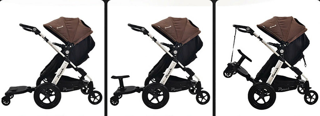 TOOL1SHOoo Universal 2-in-1 Stroller Ride Board with Detachable Seat W77866