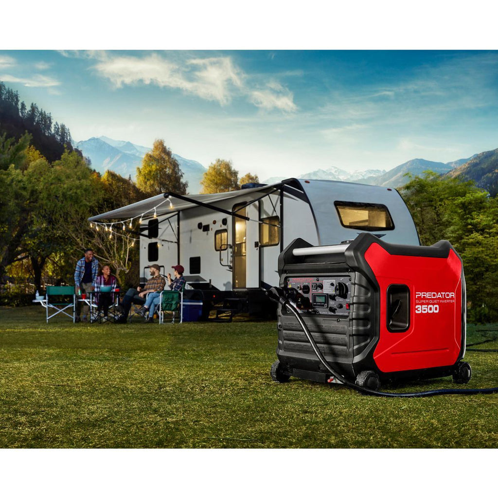 PREDATOR 3500 Watt Super Quiet Inverter Generator with CO SECURE Technology G169618