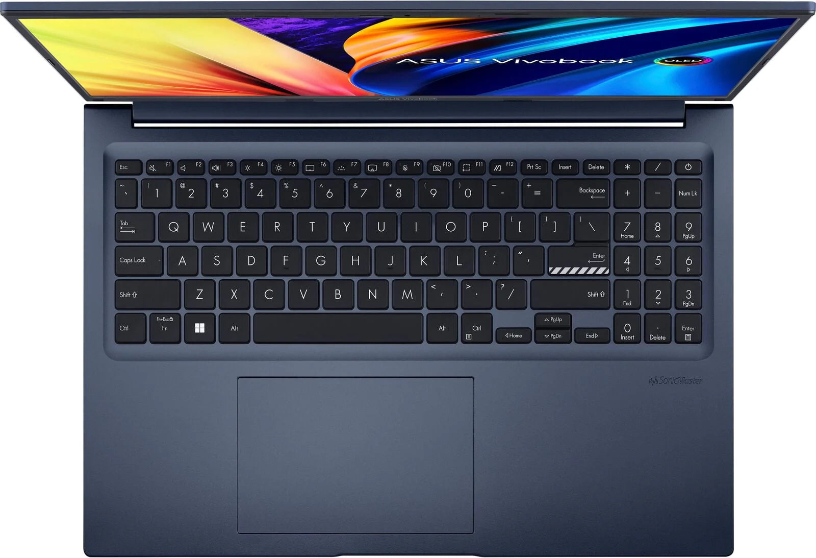 ASUS Vivobook 16 Laptop, AMD Ryzen 7, 512GB SSD, Quiet Blue I605