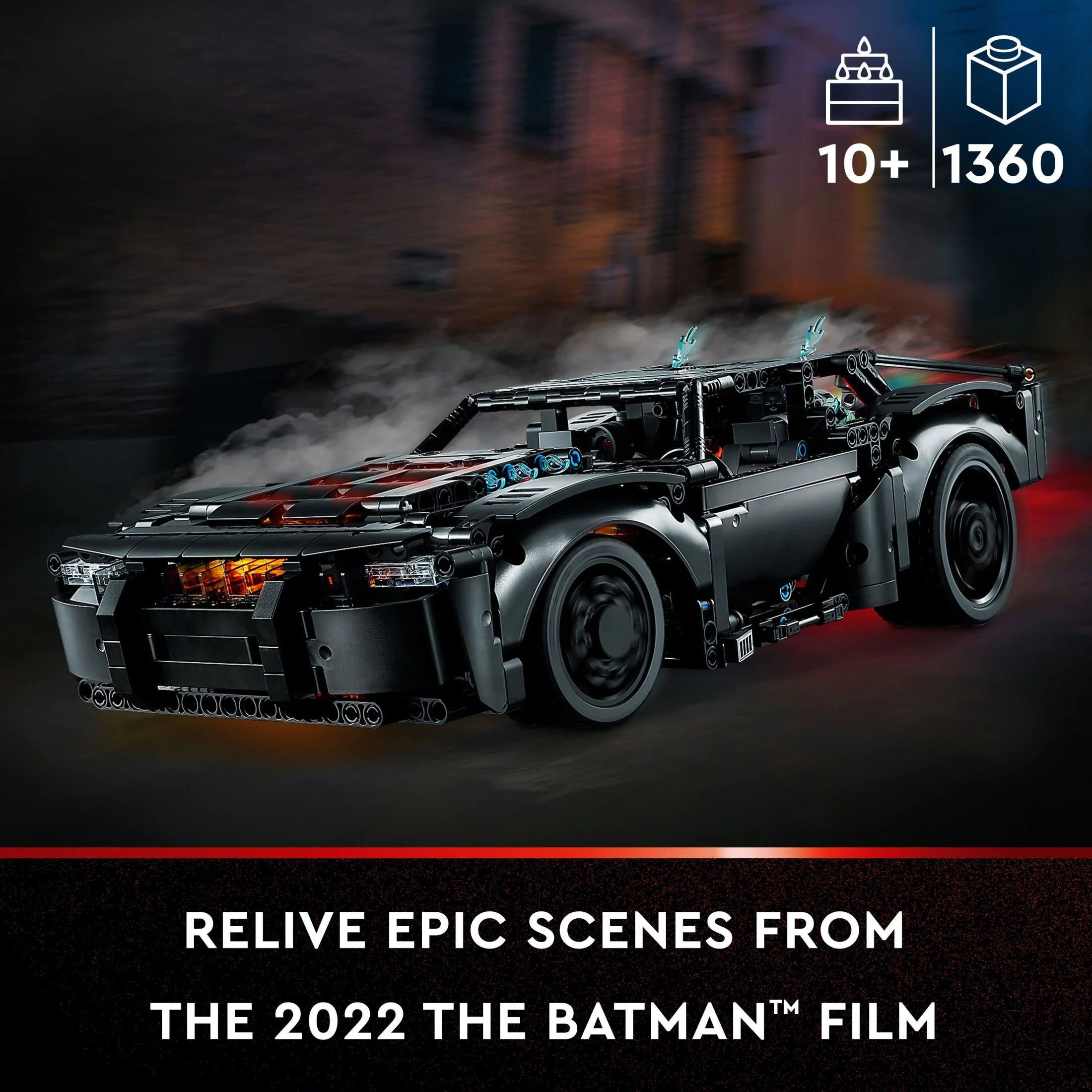 LEGO Technic THE BATMAN BATMOBILE 42127 Building Toy Set V64361