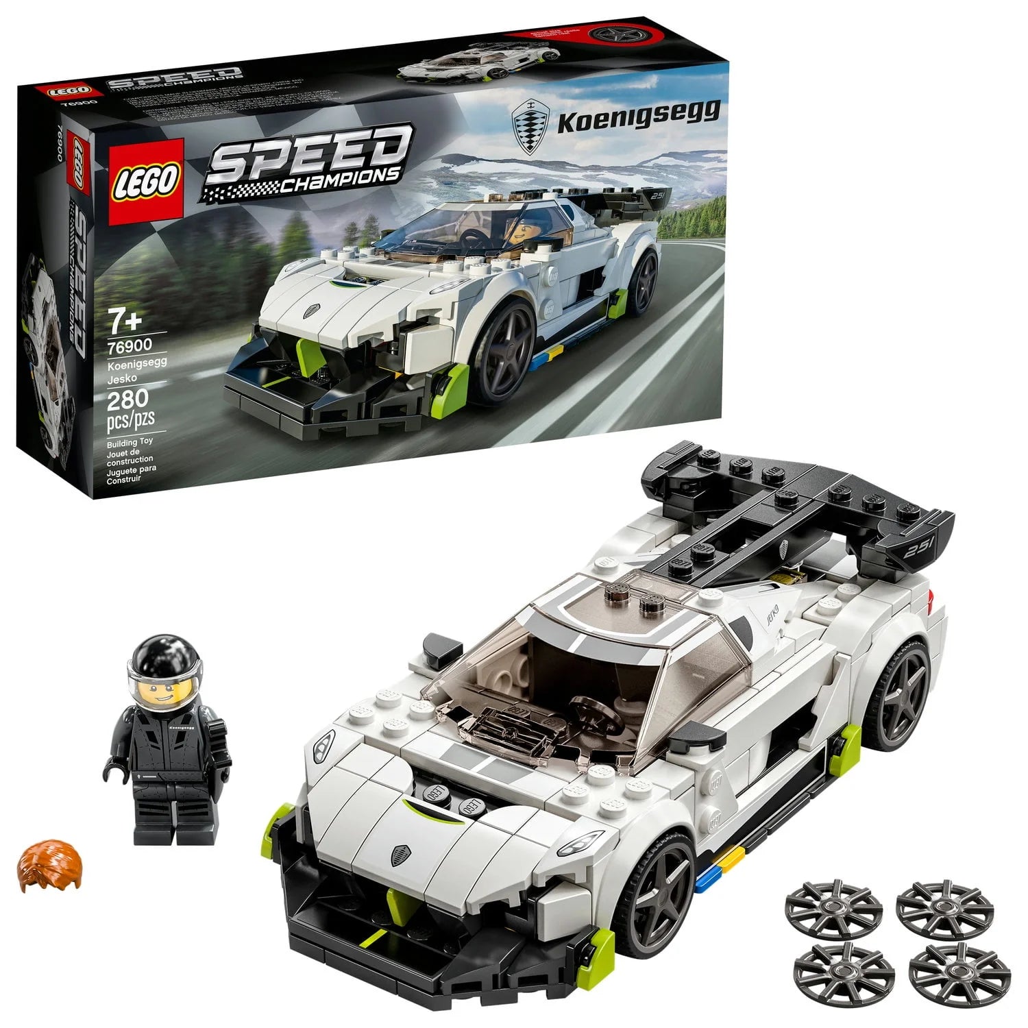 LEGO Speed Champions Koenigsegg Jesko 76900 Building Set P3177