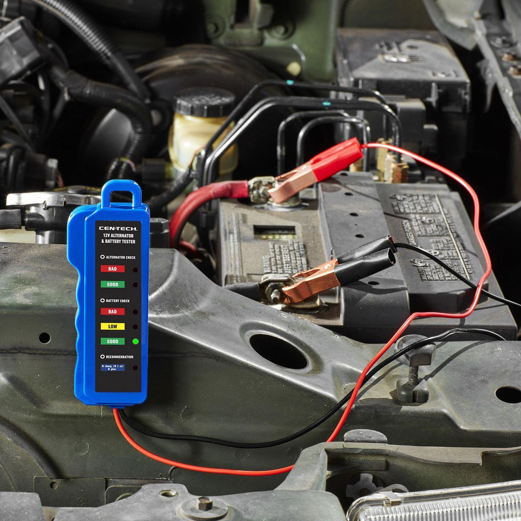 CEN-TECH 12V Alternator/Battery Checker O783