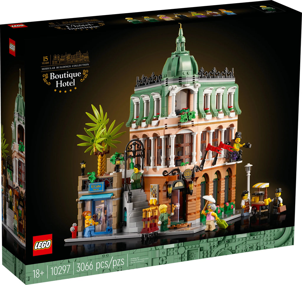 LEGO Icons Boutique Hotel 10297 Modular Building Model Kit J681506