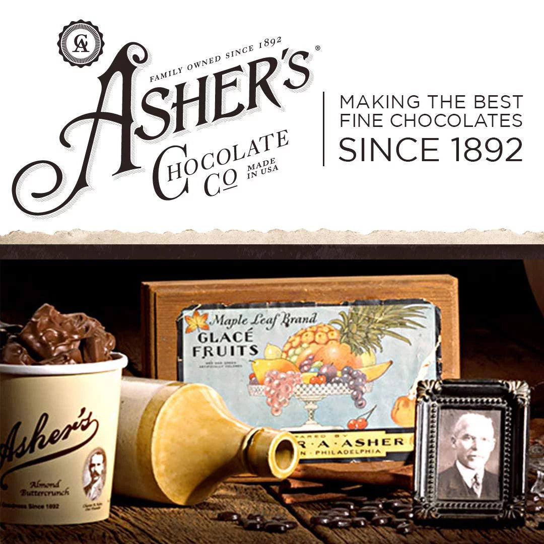 Asher's Chocolate Covered Graham Crackers, Milk Chocolate, 18 Count B1037