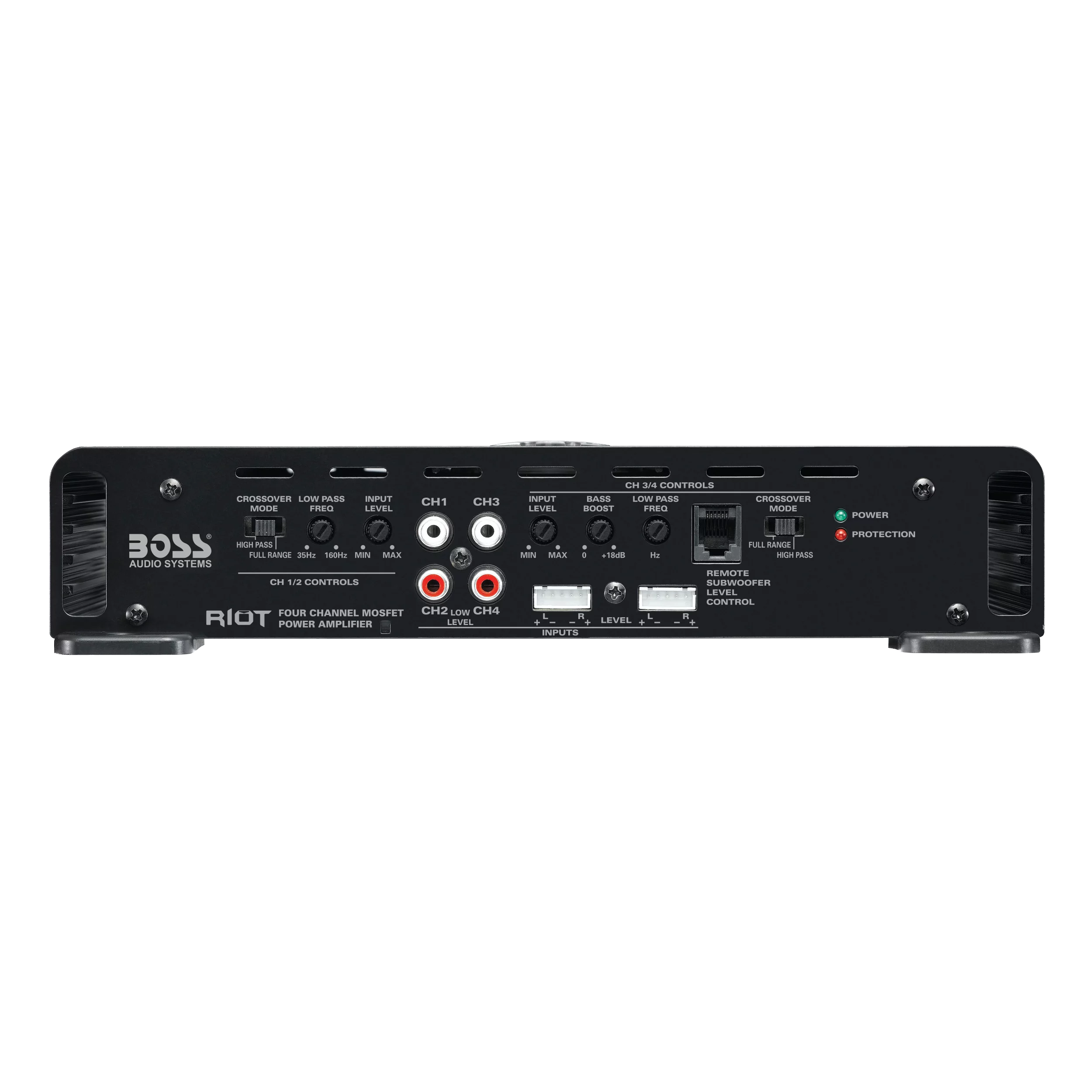 BOSS Audio Systems R3004 Riot Series 4 Channel Car Amplifier J9226