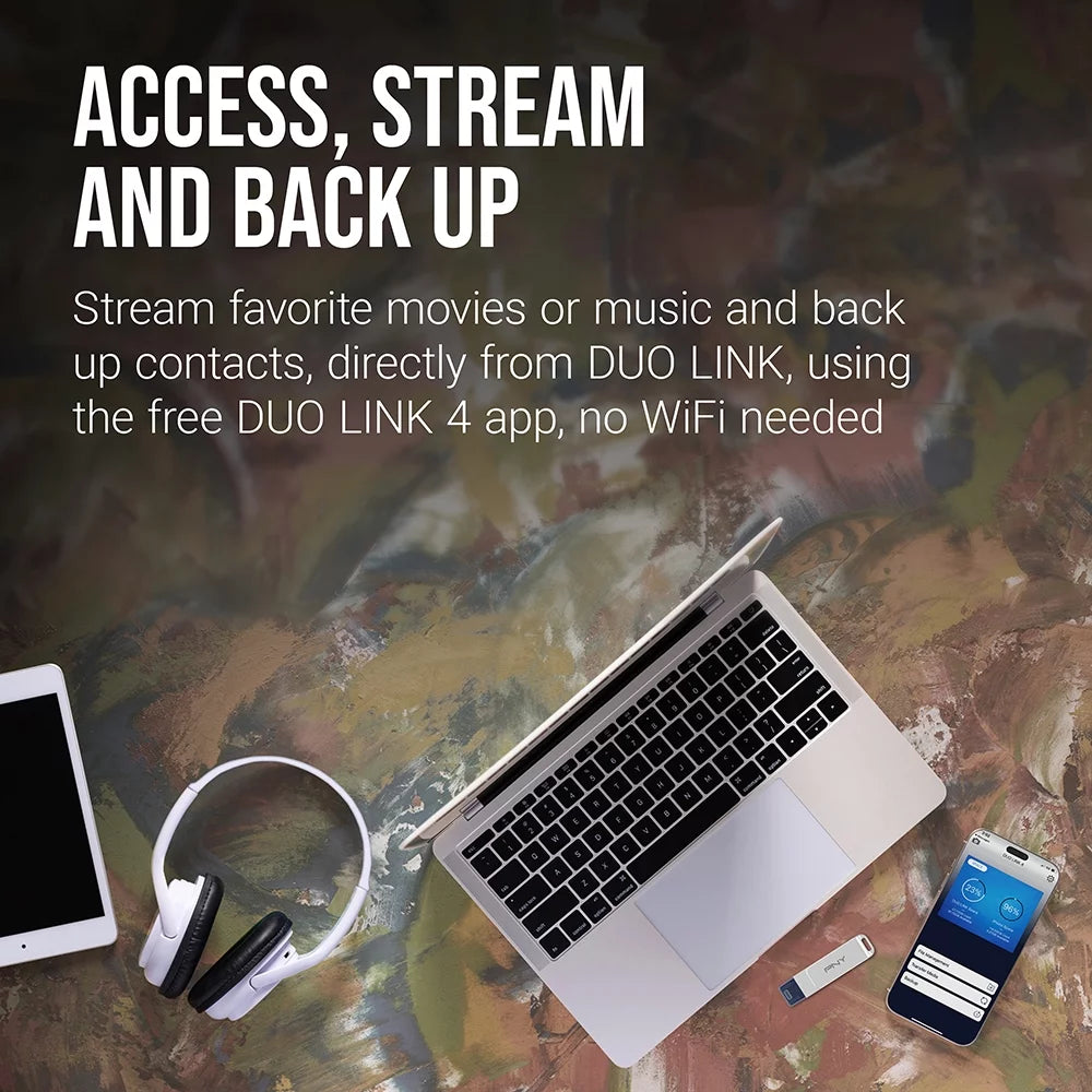 PNY 64GB DUO LINK iOS USB 3.2 Dual Flash Drive P974