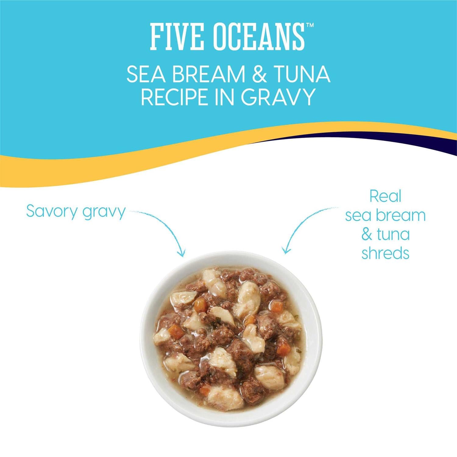 Solid Gold Canned Cat Food Five Oceans Tuna Recipe in Gravy Q7570
