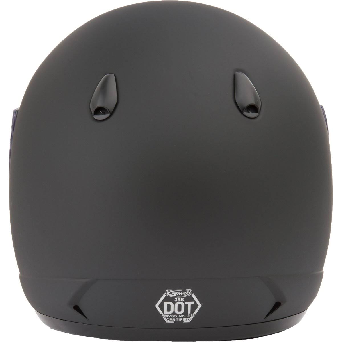 GMAX GM-38 Full Face Helmet Black F29333