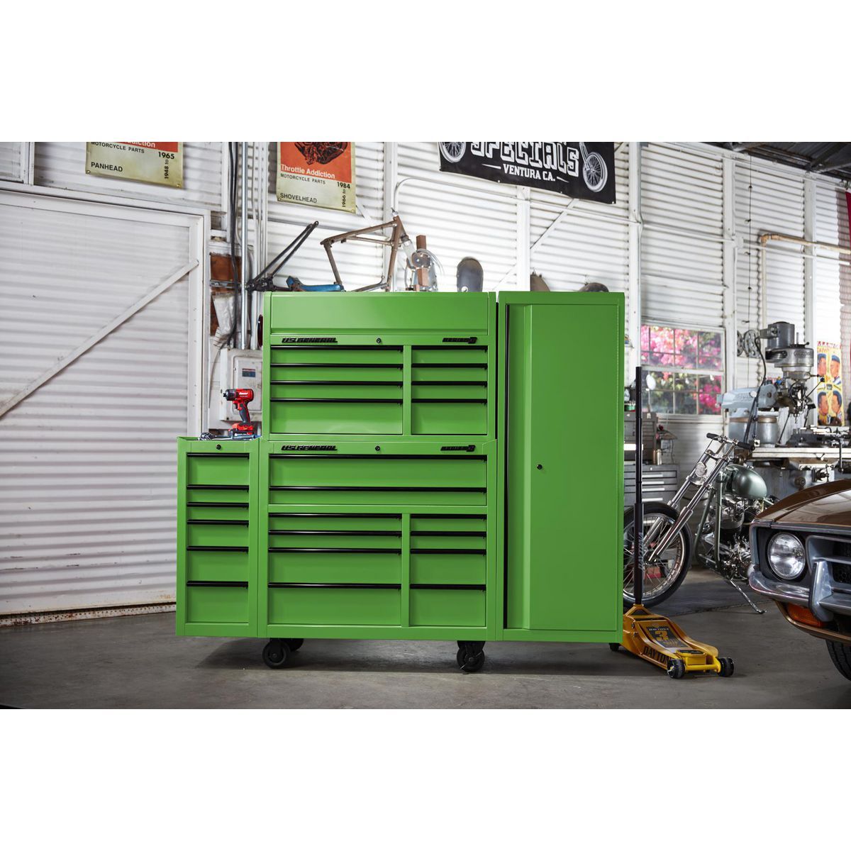 U.S. General 42 in. Top Chest, Series 3, Black E847