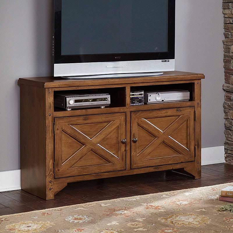 Progressive Furniture Rialto Rustic Pine 54-Inch Console Y9809