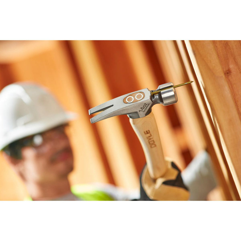 DOYLE 14 oz. Titanium Milled-Face Framing Hammer K839344