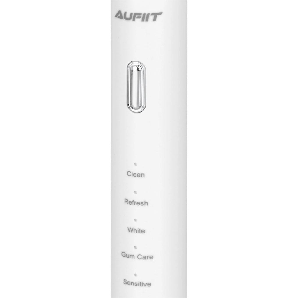Electric Toothbrush with 8 Brush Heads, 5 Modes & Smart Timer, White J398401