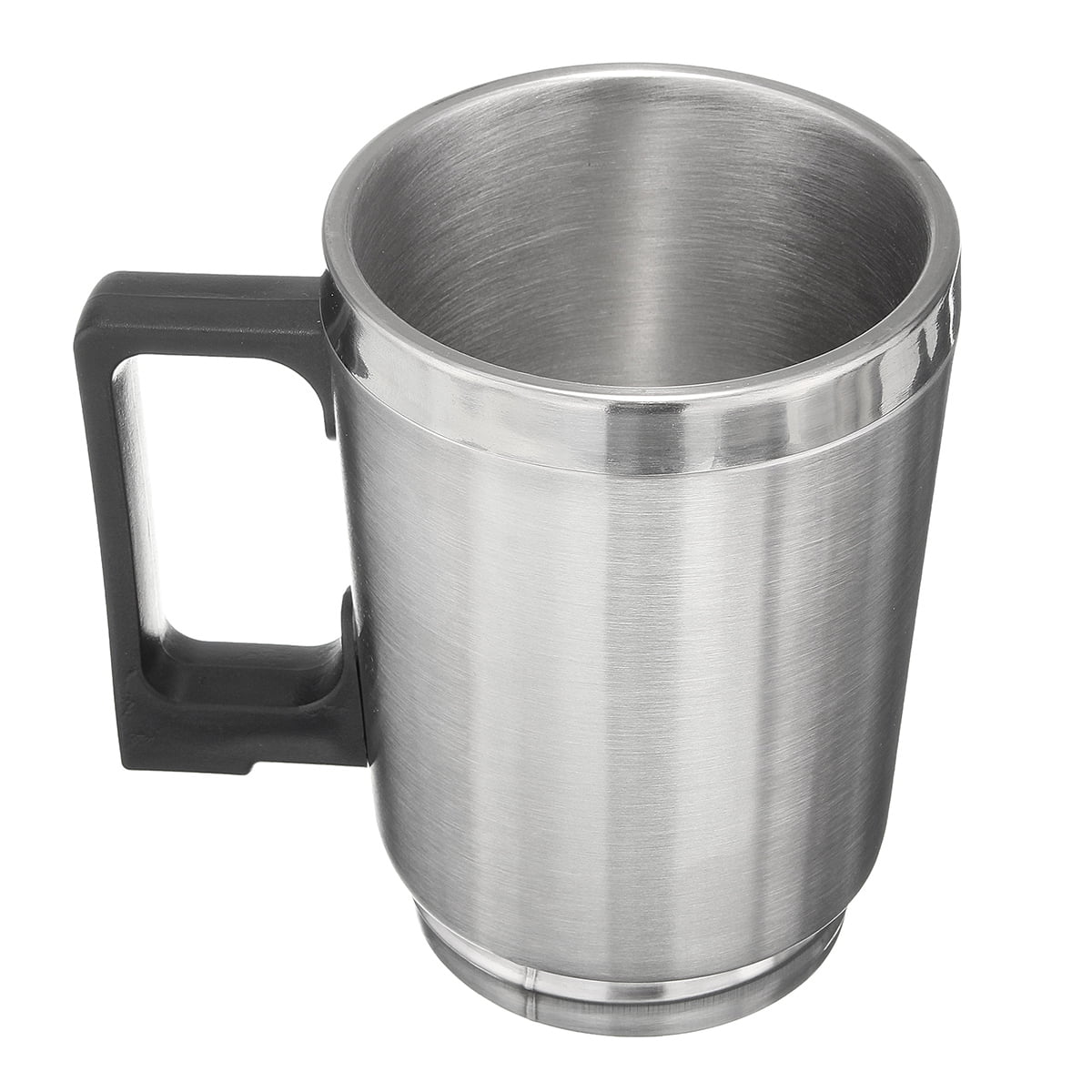 Stainless Steel 12V 500ml Car Heating Cup with Anti-Spill Lid R421121