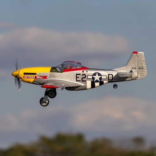 E-flite UMX P-51D Detroit Miss BNF Basic RC Airplane EFLU7350 E59462