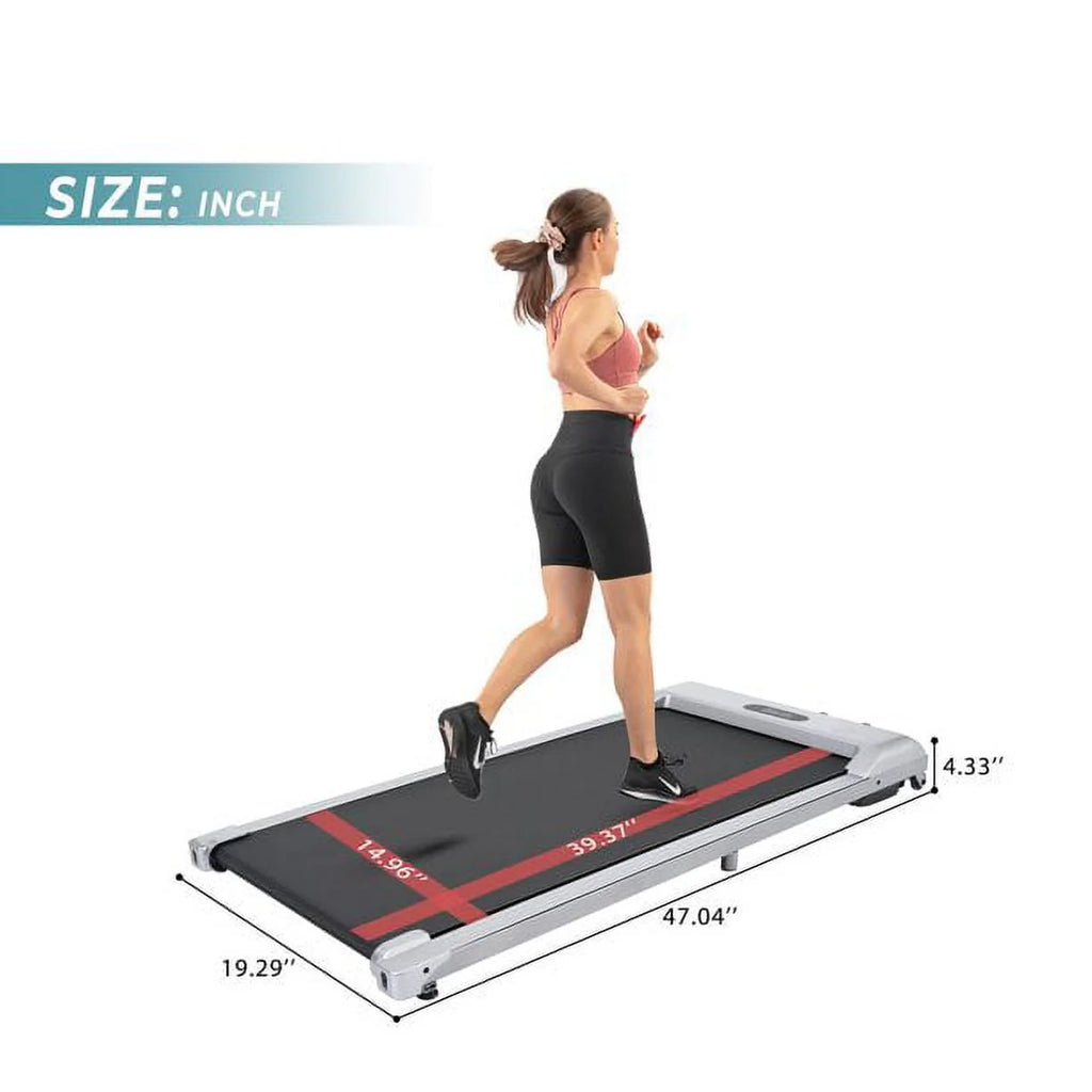 Under Desk Treadmill Ultra-Quiet with Remote Control Walking Pad H681