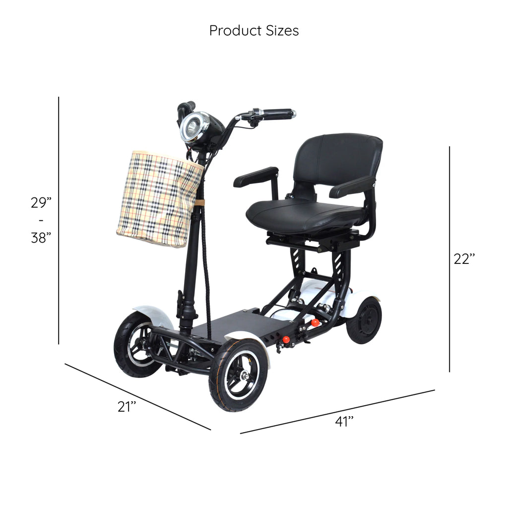 Compact Electric Scooter for Adults with Adjustable Seat and Armrests N441