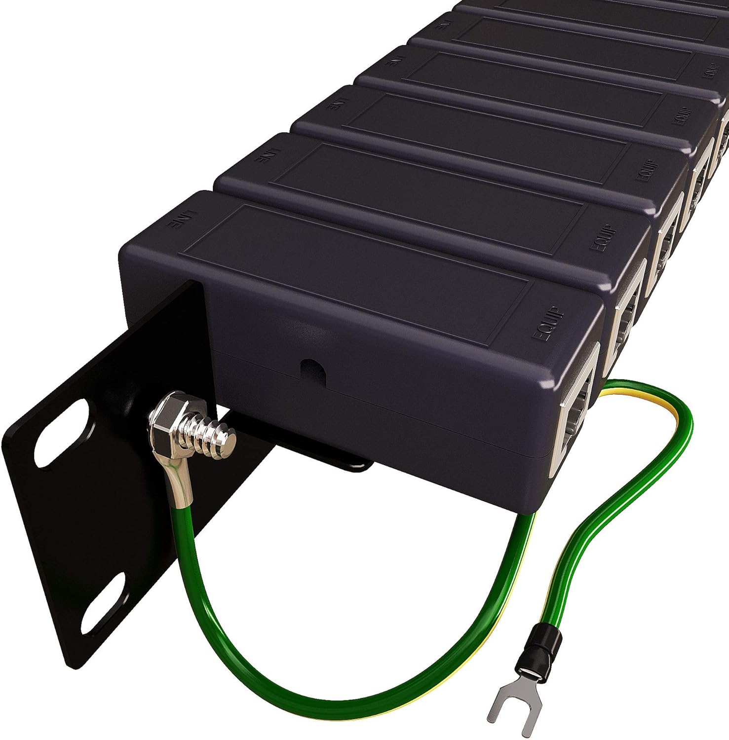 Tupavco TP316 Ethernet Surge Protector 16 Port PoE+ Gigabit Rack Mount Q1440