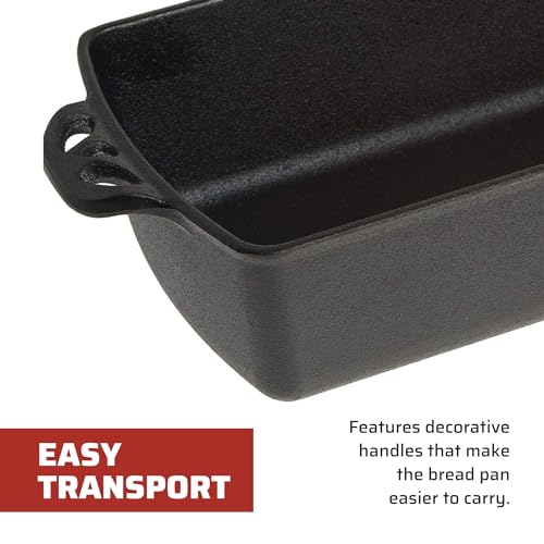 Camp Chef Seasoned Cast Iron Bread Pan O745