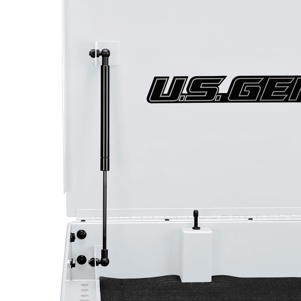 U.S. GENERAL 30 in. 4-Drawer Tech Cart, Red Y546116