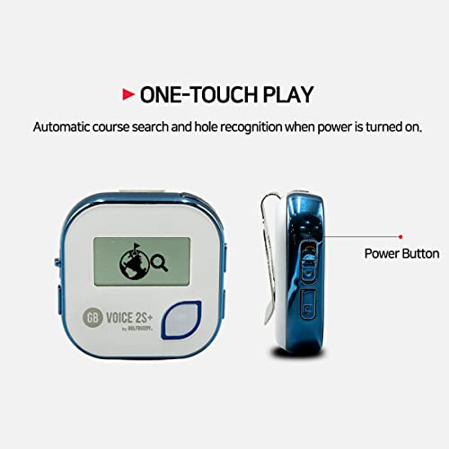 GolfBuddy Voice 2 Golf GPS Rangefinder P410402