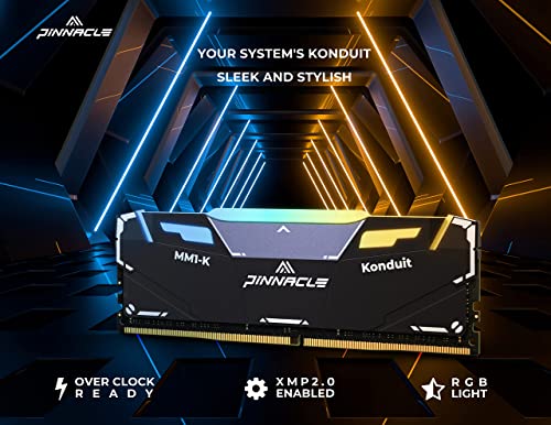 Timetec Pinnacle Konduit RGB 16GB (2x8GB) DDR4 3600MHz Desktop RAM V94003