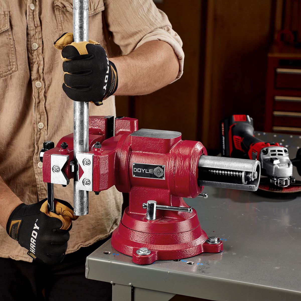 DOYLE 5 in. Multipurpose Vise with Anvil D8776