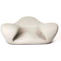 Alexia Meditation Seat (Vegan Leather, Light Gray)