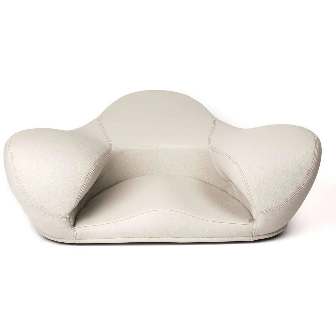 Alexia Meditation Seat (Vegan Leather, Light Gray)