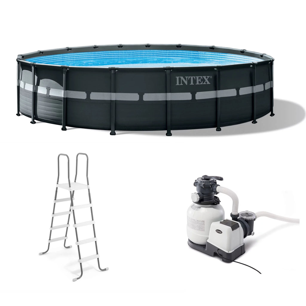 INTEX Ultra XTR 18' x 52�� Round Above Ground Pool Set w/ Filter Pump