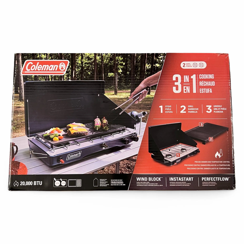 Coleman Cascade 3-in-1 Camping Stove B14090