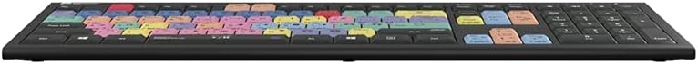 Logickeyboard ASTRA 2 Backlit Keyboard for Premiere Pro CC, Windows 7-11 L387107