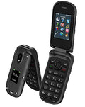 Plum RAM Plus 4G Volte Rugged Flip Phone T-Mobile, Metro, Mint, Tello, Boost - Orange