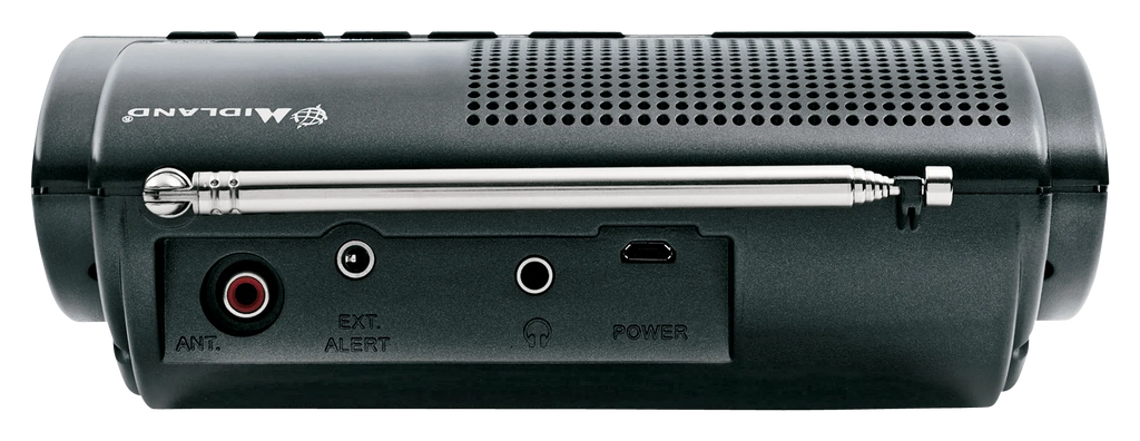Midland WR400 Weather Radio with Digital S.A.M.E. Technology and USB Output Q124226