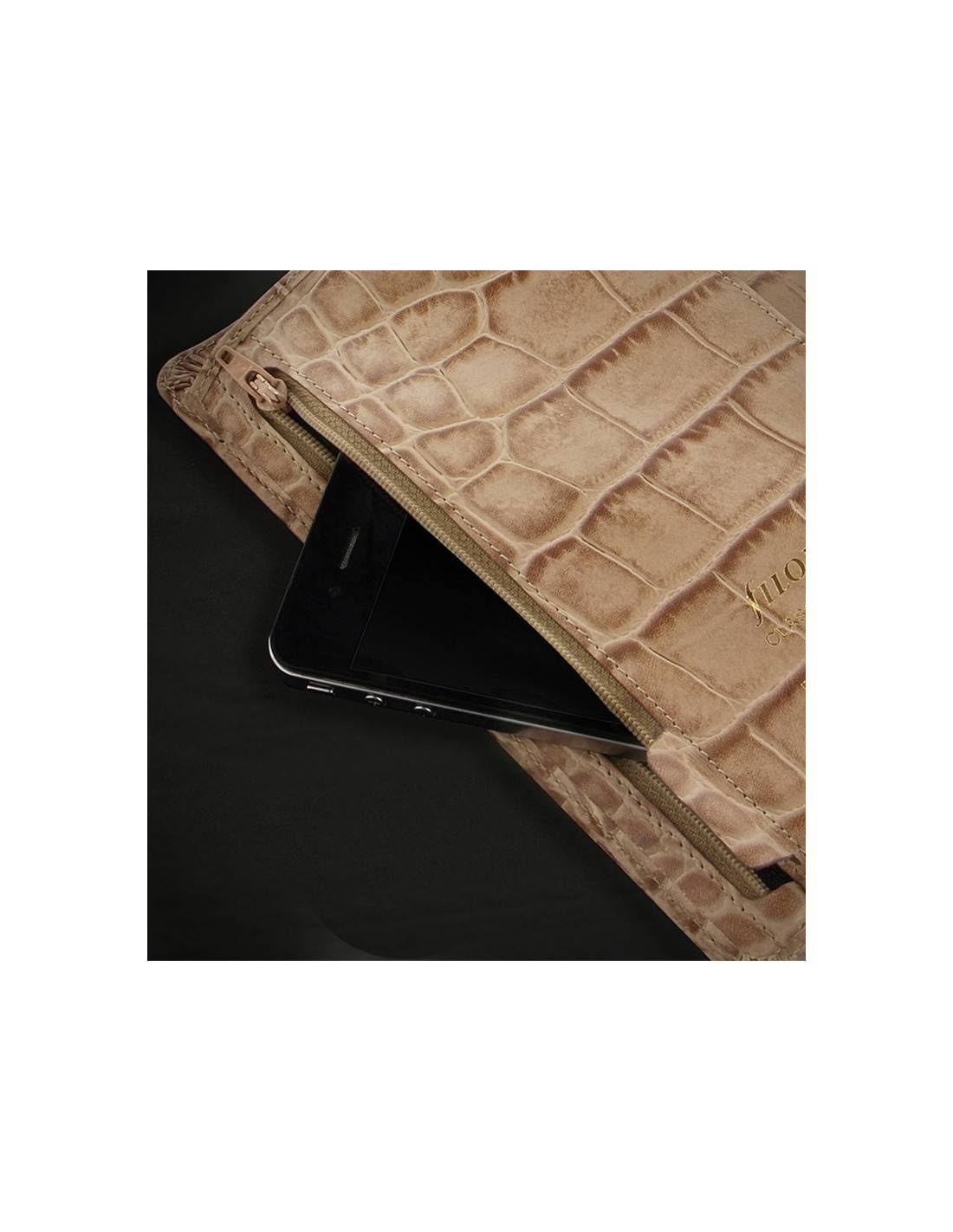 Filofax Classic Croc Fawn A5 Organizer C73237