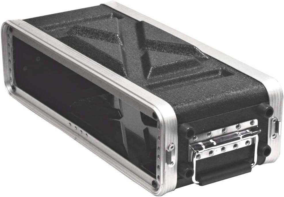 Seismic Audio SALWR2S Lightweight 2U ABS Rack Case N929699