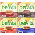 Belvita Breakfast Biscuits Variety Pack - Blueberry, Chocolate, Cinnamon Brown Sugar & Cranberry Orange (1) 8.8 Oz. Box Of Each Flavor (Bundle Of 4)